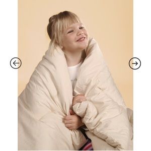 European organic cotton and kapok comforter- duvet insert- blanket